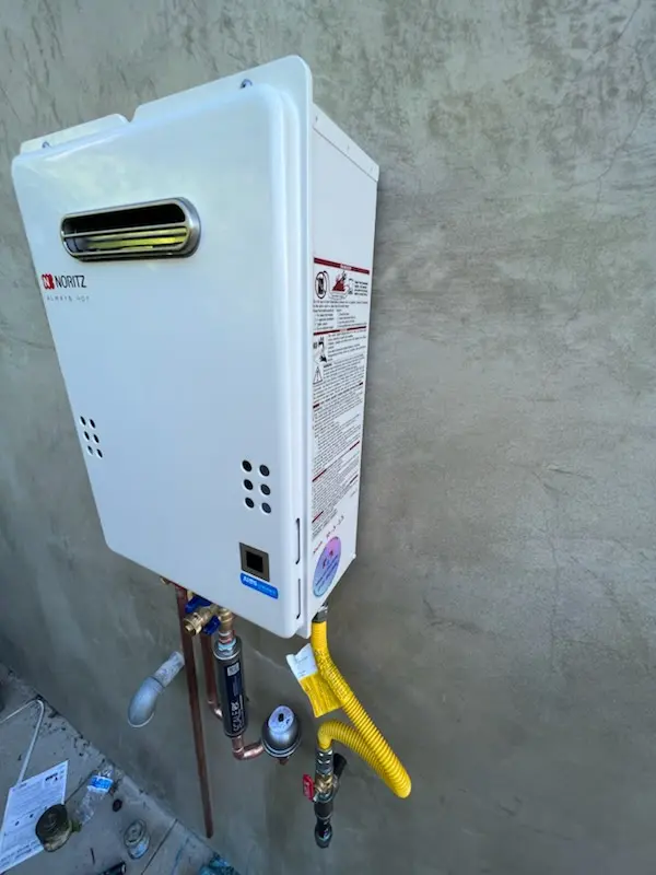 Tankless water heater installation for Logansville homes